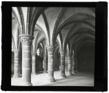 Abbaye du Mont-Saint-Michel (Manche), salle des chevaliers.