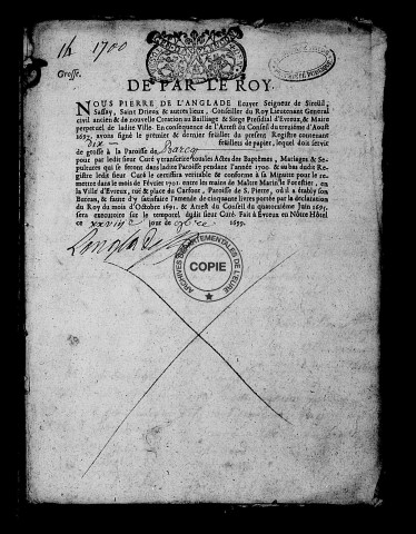 BMS (1700-1750)