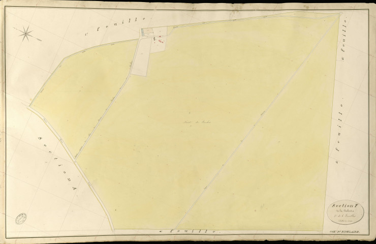 Fidelaire (Le). Section F _ de la Balivière _ 3e de 5 Feuilles