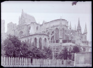 Abside de la cathédrale de Reims (Marne).