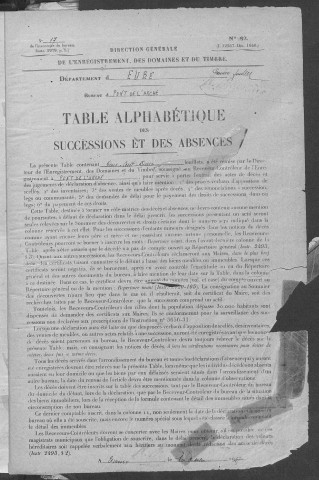 Tables 1959-1966