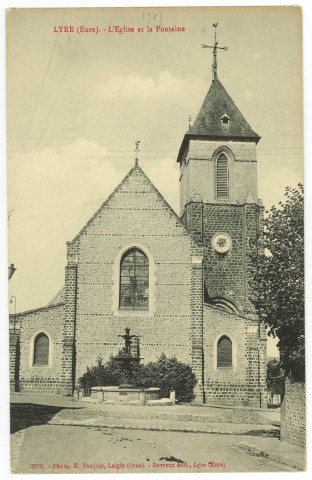 Neuve-Lyre (La). L'Eglise et la Fontaine.
