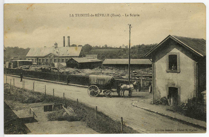 Trinité-de-Réville (La). La Scierie.