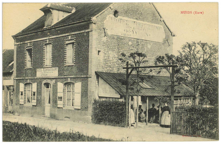 Muids. Hôtel-Restaurant des Bosquets.
