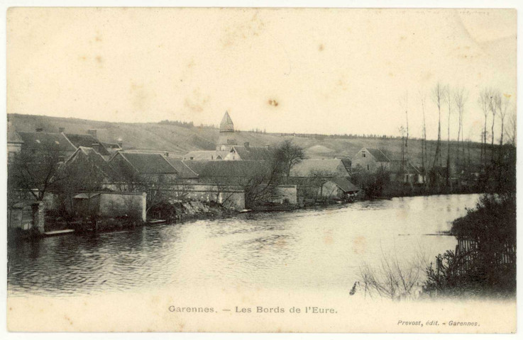 Garennes-sur-Eure. Les Bords de l'Eure.