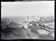 Vue générale de l'intérieur de Biredjik (Turquie) (notice PA).