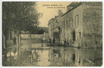 Vernon-Ville. Vernon Inondé, 1910 - Entrée de Vernonnet.