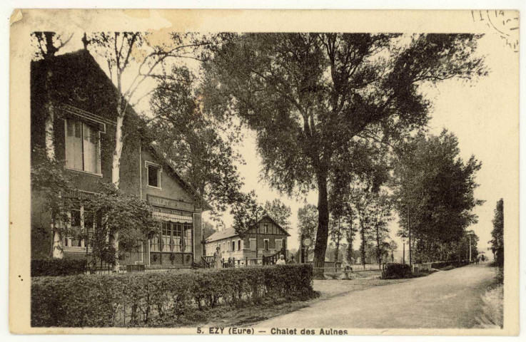 Ezy-sur-Eure. Chalet des Aulnes.