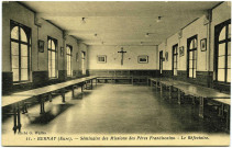 Bernay. Séminaire des Missions des Pères Franciscains. - Le Réfectoire.