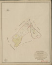 Vaux-sur-Eure. Tableau d'assemblage _ du Plan Parcellaire de la Commune de Vaux sur Eure _ Canton de Pacy sur Eure - Evreux - Eure. _ Terminé sur le Terrain le 23 Mars 1852, sous l'administration de M. Le Comte Guyot, Préfet _ M. Lebagle, Maire _ et sous la Direction de M. Chauveau, Directeur des Contributions directes _ M. Lefébure, Géomètre en Chef. _ Par M. Lenglet, Géomètre de 1re classe.