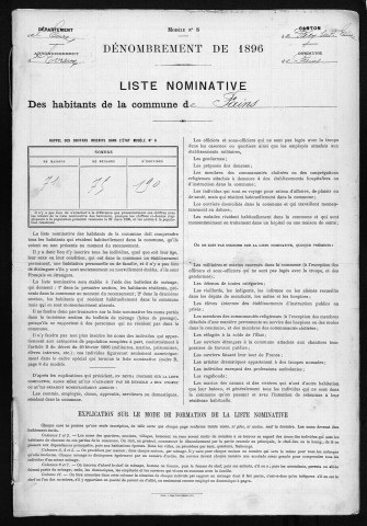 FAINS 1896
