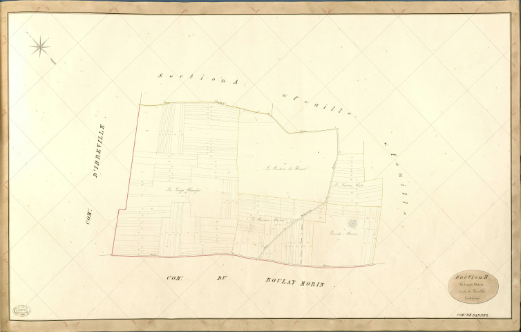 Dardez. Section B _ de trente Mares _ 1re de 4 Feuilles