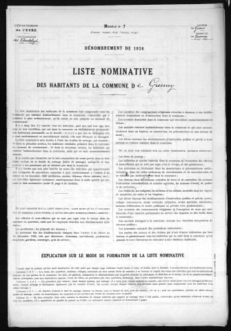 GUERNY 1936