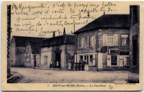 Jouy-sur-Eure. Le Carrefour.