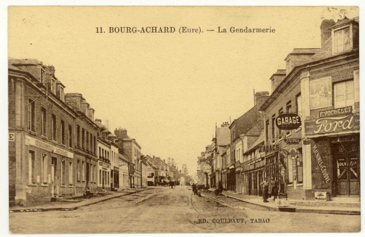 Bourg-Achard. La Gendarmerie.