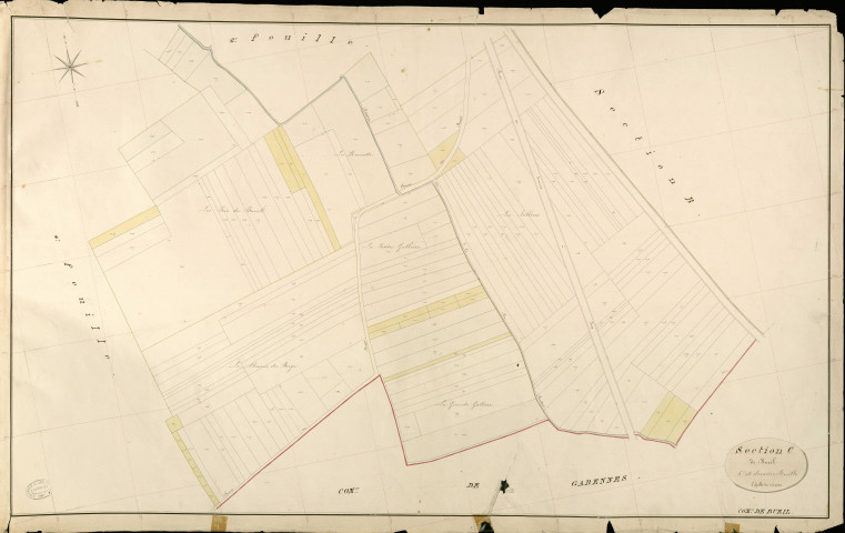 Bueil. Section C _ de Bueil _ 5e et dernière Feuille
