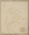 Bois-Nouvel. Tableau d'assemblage _ du Plan Parcellaire de la Commune de Bois-Nouvel _ Canton de Rugles - Evreux - Eure. _ Terminé sur le Terrain le 29 Novembre 1835, sous l'administration de M. A Passy, Préfet _ M. Goment, Maire _ et sous la Direction de M. Marel, Directeur des Contributions directes _ M. Lefébure, Géomètre en Chef. _ Par M. Girard, Géomètre de 1re classe.