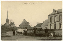 Cintray. Ecole communale.