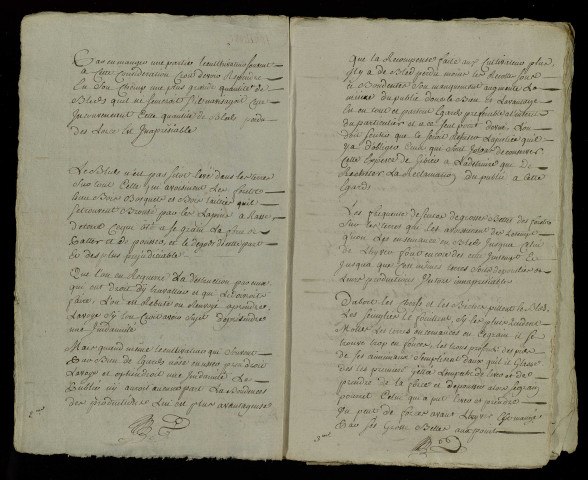 Gouttières.