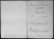 Evreux. Registre (1875)