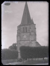 Église d'Amfreville-la-Campagne (Eure), clocher.