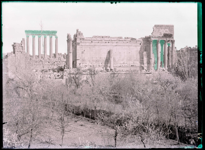 Temple du sanctuaire de Baalbeck (Liban).