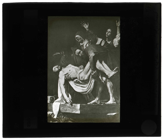 Pinacothèque du Vatican, tableau "La Déposition de Croix" par Le Caravage.