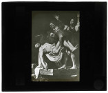 Pinacothèque du Vatican, tableau "La Déposition de Croix" par Le Caravage.