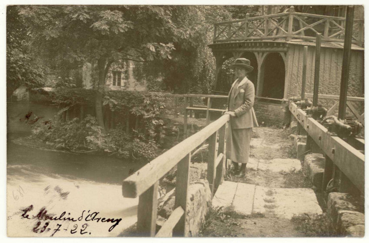 Dampsmesnil. Aveny Le Moulin d'Aveny.