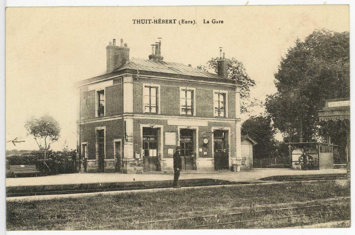 Thuit-Hébert. La Gare.