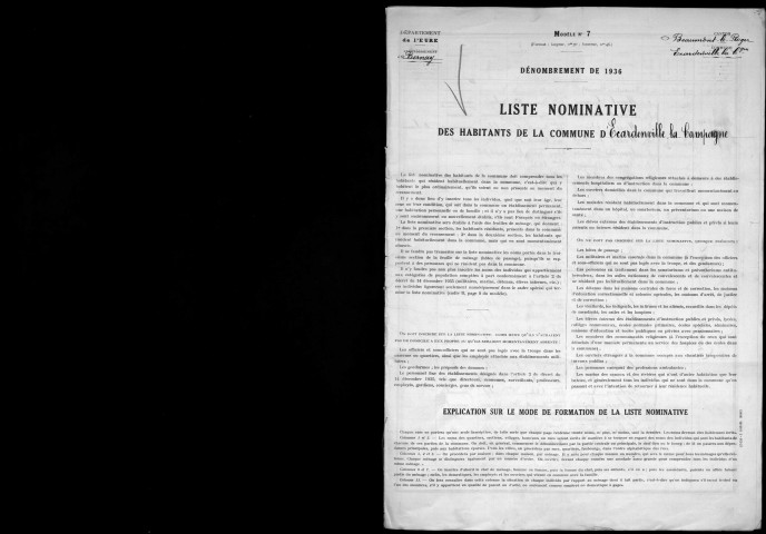 ECARDENVILLE_LA_CAMPAGNE 1936
