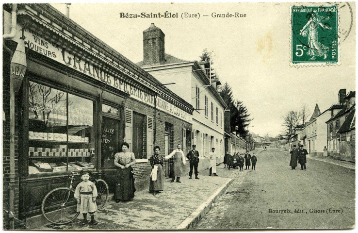 Bézu-Saint-Eloi. Grande-Rue.