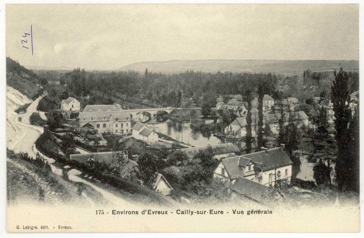 Cailly-sur-Eure. Environs d'Evreux-Cailly-sur-Eure-Vue Générale.