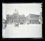 Place Saint-Pierre de Rome (Italie)..