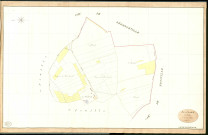 Tourneville. Section A _ des Roches _ 2e de 4 Feuilles