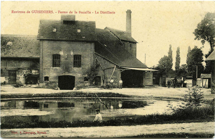 Guiseniers. Environs de Guiseniers. - Ferme de la Bucaille. - La Distillerie.