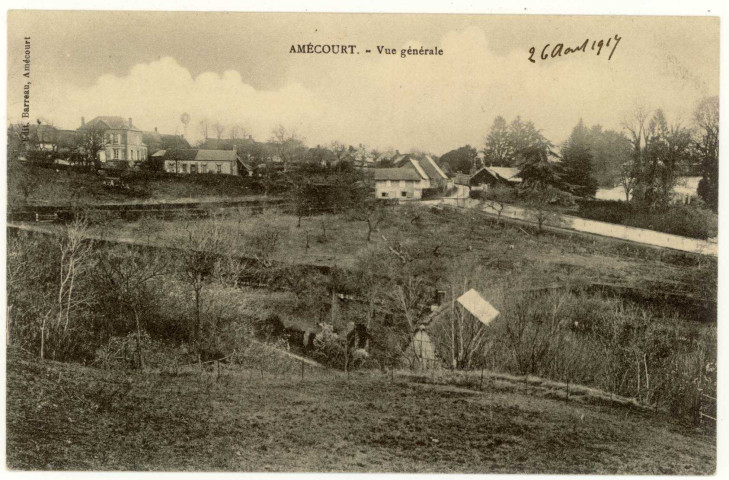 Amécourt. Vue générale.