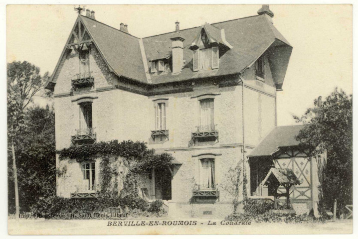 Berville-en-Roumois. La Coudraie.