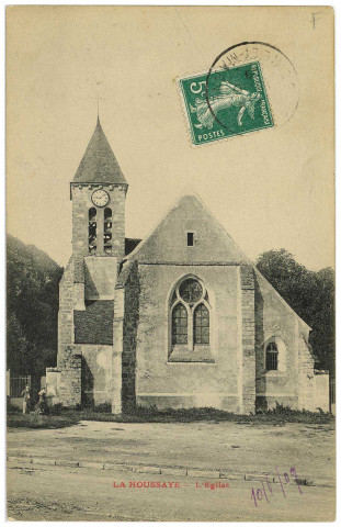 Houssaye (La). L'Eglise.