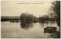 Garennes-sur-Eure. Le meilleur coin de pêche.