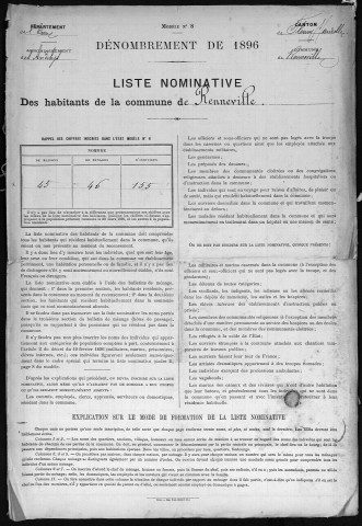 RENNEVILLE 1896