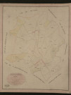 Gasny. Tableau d'assemblage du Plan Parcellaire de la Commune de Gasny. _ Canton d'Ecos - Andelys - Eure. _ Terminé sur le terrain le 12 décembre 1836, sous l'administration de M. A Passy, Préfet - M. Brault, Maire et sous la direction de M. Marel, Directeur des Contributions directes. _ M. Le Fébure, Géomètre en Chef. _ Par M. Lefebvre, Géomètre de 1re classe