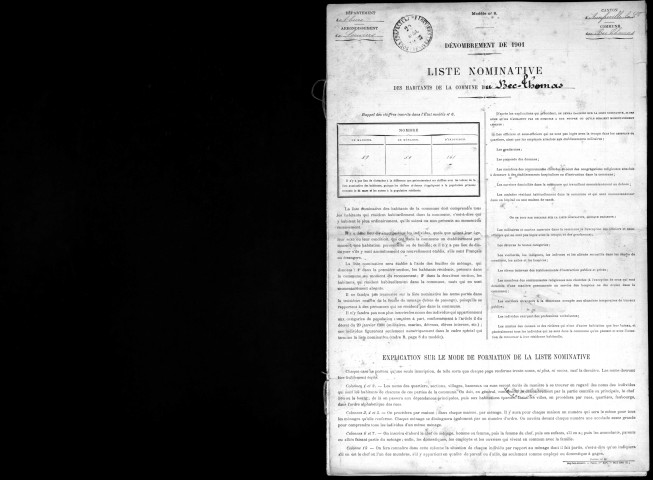 BEC_THOMAS(LE) 1901