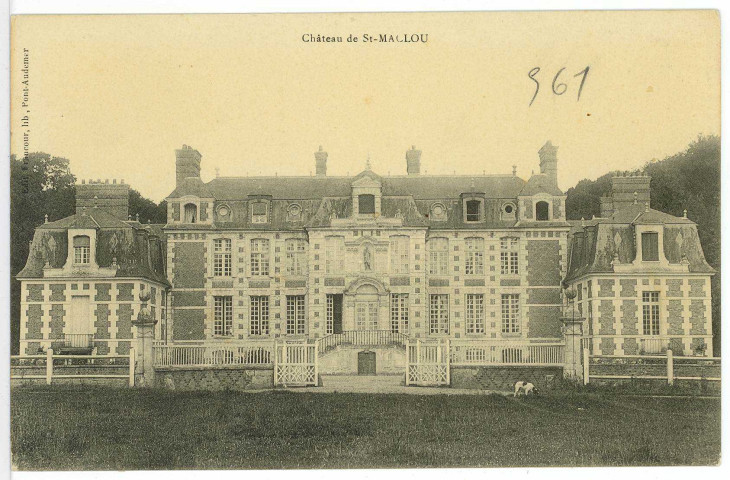 Saint-Maclou. Château de Saint-Maclou.