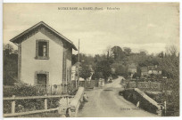 Notre-Dame-du-Hamel. Pont d'Echanfray.