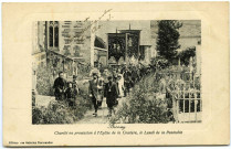 Bernay. Bernay. - Charité en procession à l'Eglise de la Couture, le lundi de la Pentecôte.