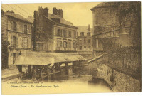 Gisors. Un vieux Lavoir sur l'Epte.