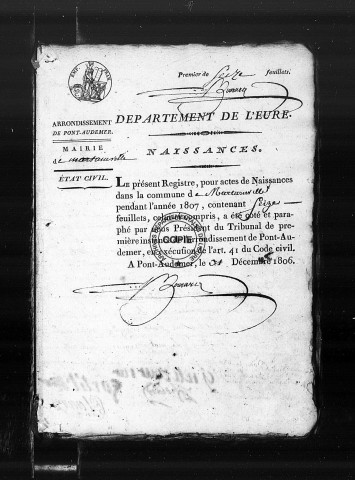 NMD (1807-1822)