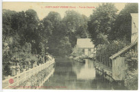 Pont-Saint-Pierre. Vue de l'Andelle.