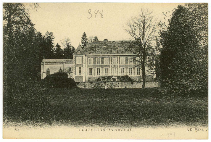 Menneval. Château de Menneval.